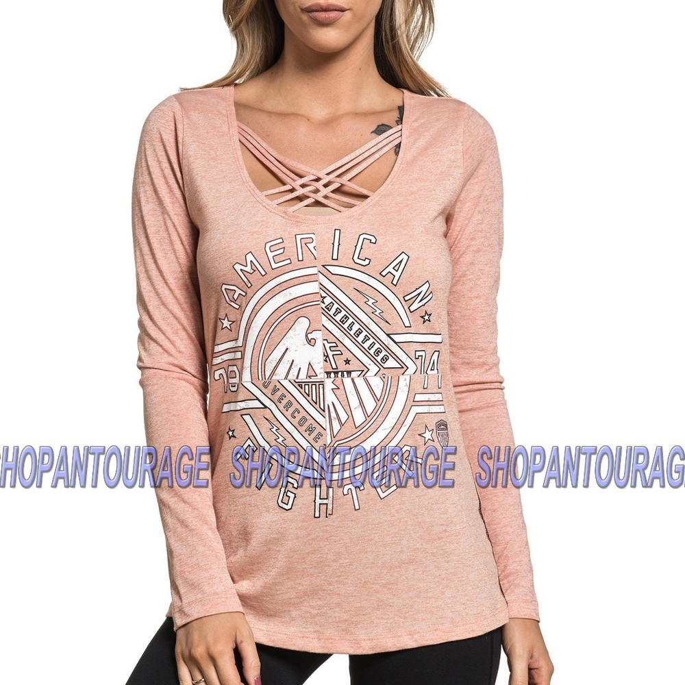 AMERICAN FIGHTER Centerville FW6973 L/S Top